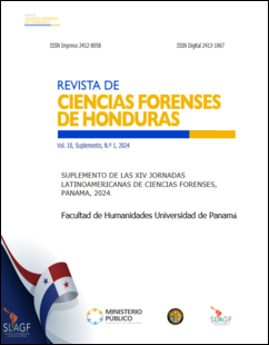 					View Vol. 10 No. Suplemento 1 (2024): Suplemento RCFH de las XIV Jornadas de la Sociedad Latinoamericana de Genética Forense, SLAGF 2024, Panamá.
				