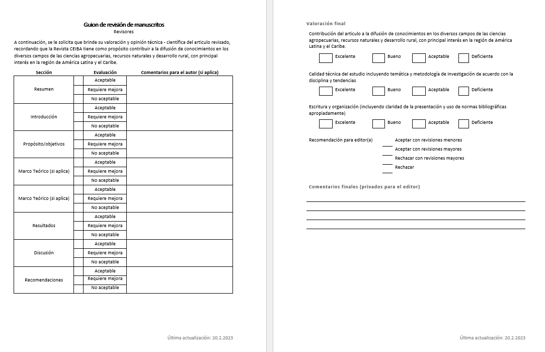 Guion de revisión de manuscritos CEIBA actualizado a 20/2/2023